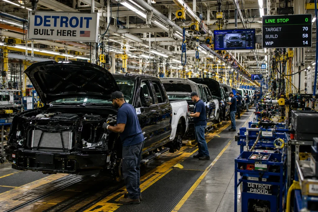 Detroit auto industry jobs