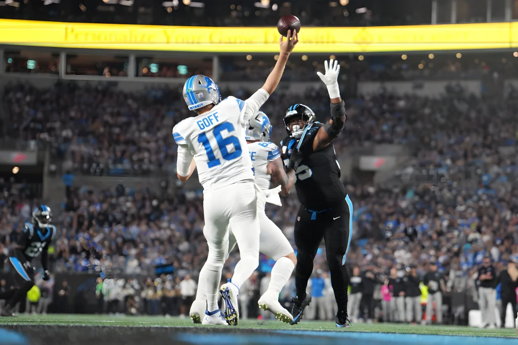 Detroit Lions vs. Carolina Panthers